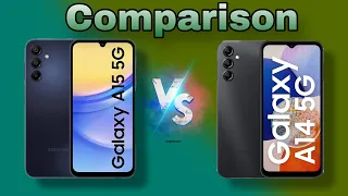 Samsung Galaxy A14 5G VS Samsung Galaxy A15 5G Full Comparison | #Galaxy_A14_ VS_ Galaxy_A15