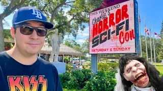 My CRAZY FLORIDA DAY at Charlie’s HORROR & SCI-FI CON - NEW Jack’s Donuts + DAY OF THE DEAD Zombie