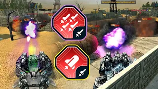 CYCLONE VS URANIUM Augments of Striker MK8| Best Augments ? | Tanki online