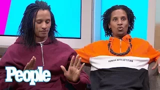 Les Twins Reveal Beyoncé Taught Them To Speak English, Give Her Twin Advice | People NOW | People