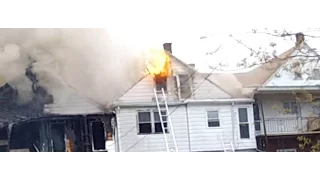 20160426 3rd Alarm - Townhome fire - Mount Carmel, Pa