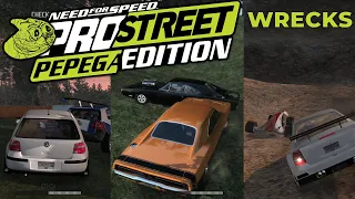 Need for Speed ProStreet Pepega Edition - All Wrecks Location