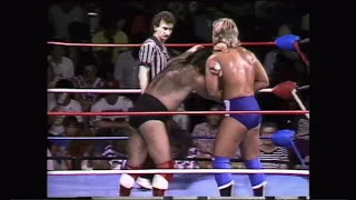 “Dirty” Dutch Mantell vs Terry Taylor For The Mid-South Television Title.