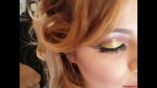 Quinceanera Hairstyle & Makeup / Glitz & Glam