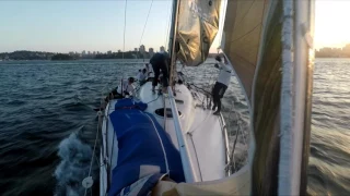 Тренировки перед Rolex Sydney Hobart Yacht Race 2016