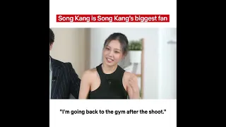 #SongKang proving self-love is very important and the rest teasing him #SweetHomeS2 #Netflix