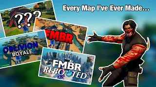 I Revisited *EVERY* Mini BR Map I've Made! (Fortnite Creative)