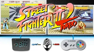 Street Fighter II Turbo - Arcade vs Super Nintendo ᴴᴰ Comparison