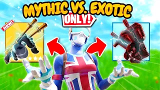 Chapter 4 Season 2 IS HERE! Unbelievable MYTHIC vs EXOTIC Loot?!