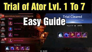 Black Desert Mobile Trials Of Ator Easy Guide Level 1 To 7