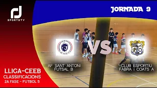 PRE-INFANTIL JORNADA 9 - SANT ANTONI B  (05 -04-2024)