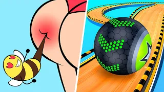 Help Me Tricky Puzzle | Going Balls - All Level Gameplay Android,iOS - BIG NEW APK UPDATE