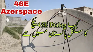 46E Azerspace and 45E Latest Update in Pakistan 19-09-2021.