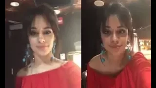 CAMILA CABELLO INSTAGRAM LIVE VIDEO 10 JAN 2018