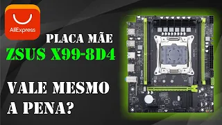 UNBOXING: Placa Mãe ZSUS X99-8D4 em 2024 - VALE A PENA MESMO?