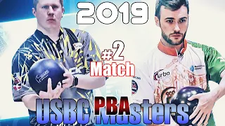 2019 Bowling - PBA Bowling USBC Masters #2 Jake Peters VS. Christopher Sloan