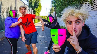 PRANKING STEPHEN SHARER AS TRIPLE GAME MASTERS WITH ELLEN MYSTERY NEIGHBOR (BATTLE ROYALE?)