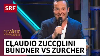 Claudio Zuccolini: Bündner vs. Zürcher | Comedy aus dem Labor | SRF