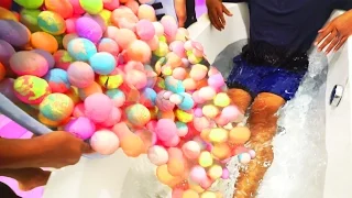 EXTREME 1000+ BATH BOMBS CHALLENGE!