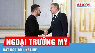 Mục đích việc ngoại trưởng Mỹ bất ngờ xuất hiện tại Kiev giữa lúc Nga ồ ạt tấn công Ukraine