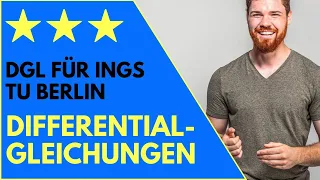 Livestream zu DGL: Altklausur Differentialgleichungen für Ingenieure (Teil 1), TU Berlin