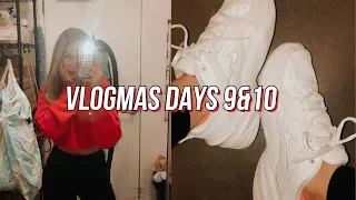 vlogmas days #9&10: more cyber monday purchases & prepping for finals | maddie cidlik