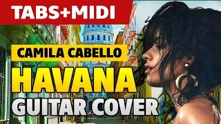 [Guitar Lessons] Camila Cabello – HAVANA (acoustic fingerstyle guitar cover with TAB and MIDI)