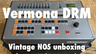 Vermona DRM (1987) - vintage unboxing surprise from GDR!