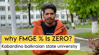 Kabardino Balkarian State University | MBBS Russia | Update 2023| FMGE?