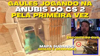 Gaules jogando pela Primeira Vez na NOVA ANUBIS do CS 2