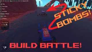 I did a STICKY BOMB BUILD BATTLE with a SUBSCRIBER!!! -Trailmakers Multiplayer