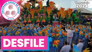 Rosas de Ouro 2024 | Desfile | Samba ao vivo - #DesfileLIGASP24