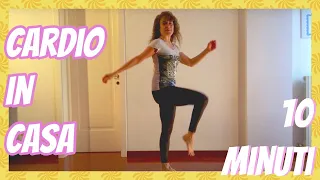 1.Ginnastica Dolce Brucia grassi / Cardio in casa in 10 minuti