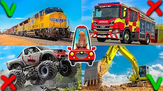 Cars for children. Transport and technology for kids. Educational videos