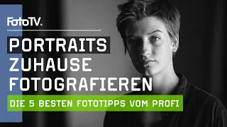Schwarz-Weiß Portraits | 5 TIPPS: mit einfachen Mitteln zu besseren Bildern💡| FotoTV.de