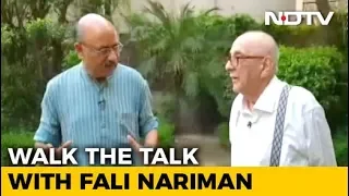 Walk The Talk With Eminent Jurist Fali Nariman