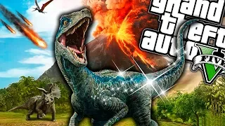 Jugando GTA 5 como DINOSAURIO!