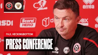 Paul Heckingbottom | Sheffield United v Blackpool | Pre-match Press Conference