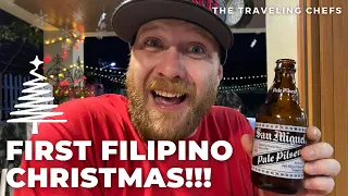 Celebrating Our FIRST CHRISTMAS in the PHILIPPINES! | Noche Buena, Filipino Party Games, and More!