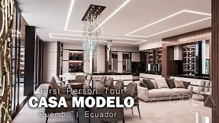 CASA MODELO | House Tour | Increíble Casa Boutique de Venta en Puembo | 750 m2 | Zafra & ORCA