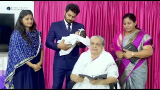 bro.Enosh Kumar daughter naming ceremony ..small testimony....