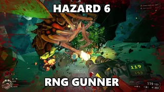 Hazard 6 with a randomized gunner build: Dangerous Magnite Mining - Deep Rock Galactic