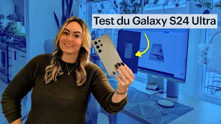 Test du Galaxy S24 Ultra de Samsung