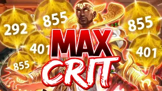 This Build Gives you 100% Crit and MAX ATTACK SPEED on OLORUN!