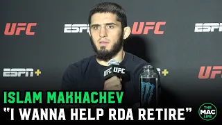 Islam Makhachev on RDA: 'Conor slap him, he do nothing. He's old. I wanna help him retire.'
