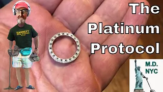 Metal Detecting Treasure Found: Exquisite Platinum Ring Found On A New York Beach