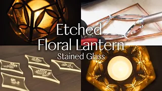 Glass Etching that EVERYONE can do! Make Stained Glass with me_ Craft_Art Vlog_Handmade