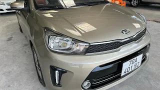 Kia SOLUTO 2019 số sàn bản đủ DELUXE xe chuẩn đẹp gia đình 305tr alo 0987783027 TRẦN TIẾN OTO