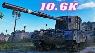 FV4005 Stage II  10.6K Damage 6 Kills & FV4005 - 11K Damage 7 Kills World of Tanks Gameplay (4K)