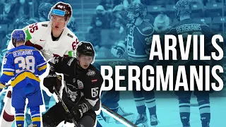 Arvils Bergmanis par NCAA, Koledžu Aļaskā un Latvijas hokeja izlasi